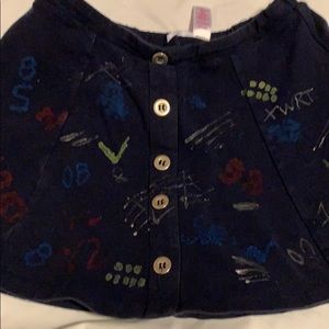 Justice skirt w/built in shorts  descendent styled